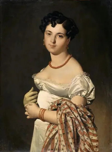 Portrait de Madame Panckoucke - Jean-Auguste-Dominique Ingres image 1 reproduction d’œuvre d’art à l’huile
