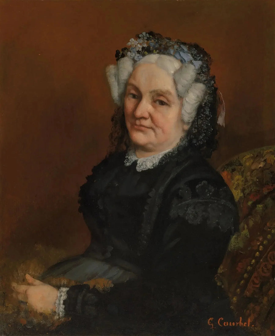 Portrait de Madame Sophie Loiseau - Gustave Courbet