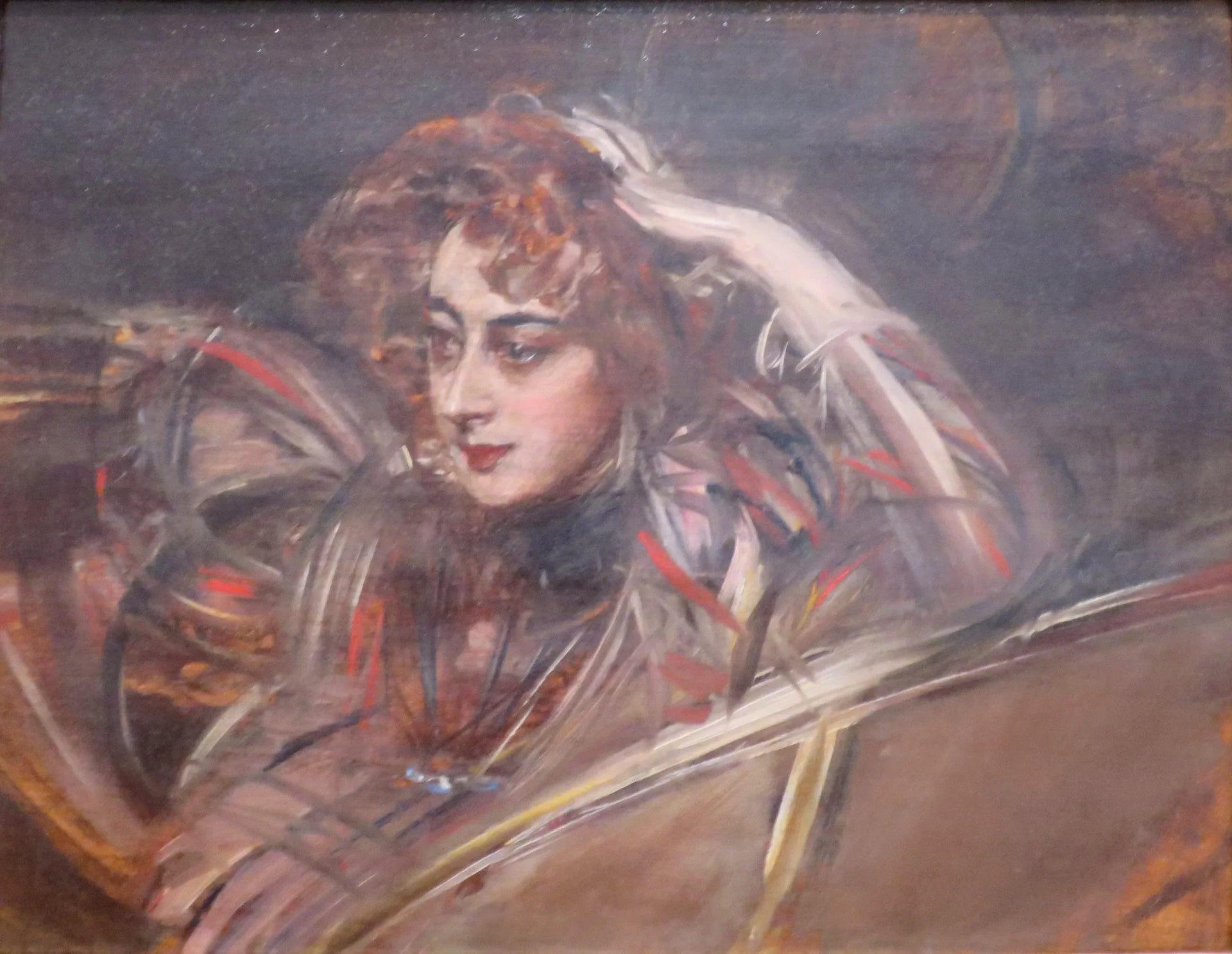 Portrait de Madame X - Giovanni Boldini image 1 reproduction d’œuvre d’art à l’huile