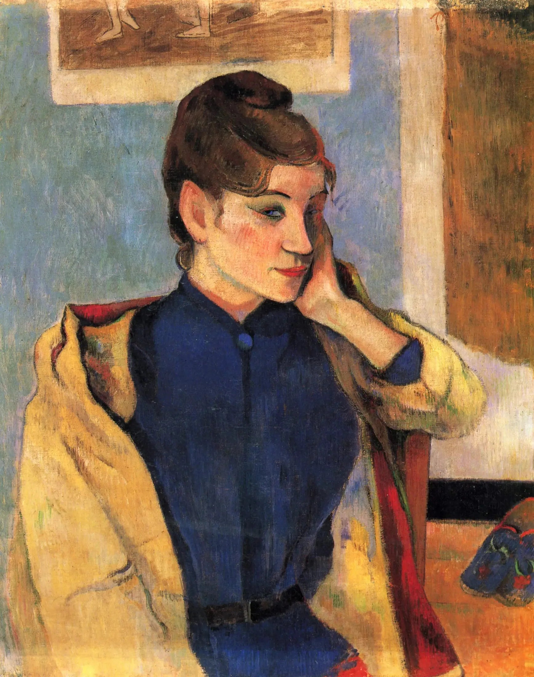 Portrait de Madeleine Bernard - Paul Gauguin image 1 copie peinte à la main à l’huile