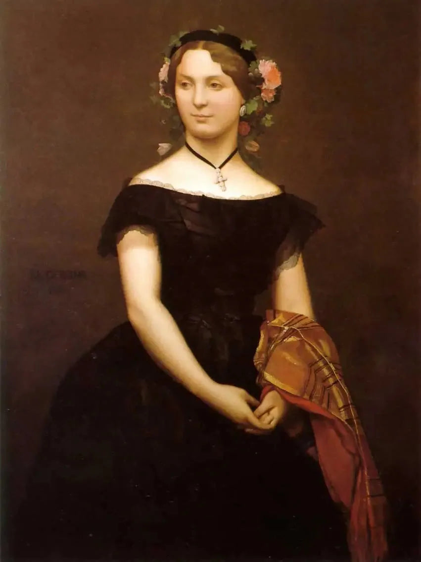 Portrait de mademoiselle Durand - Jean-Léon Gérôme