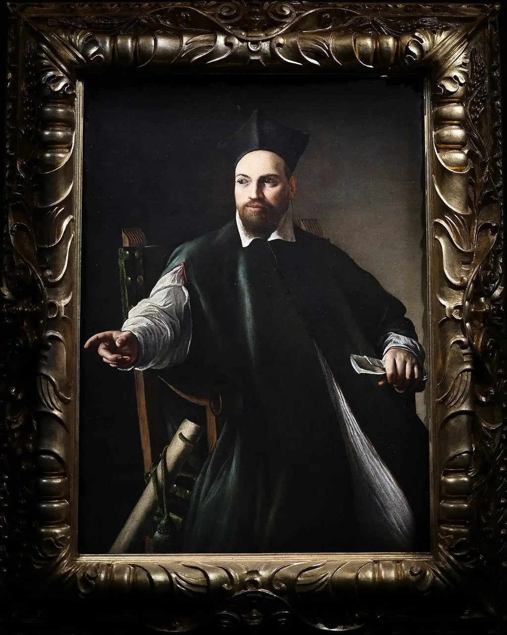 Portrait de Maffeo Barberini - Le Caravage image 2 tableau peint à l’huile sur toile