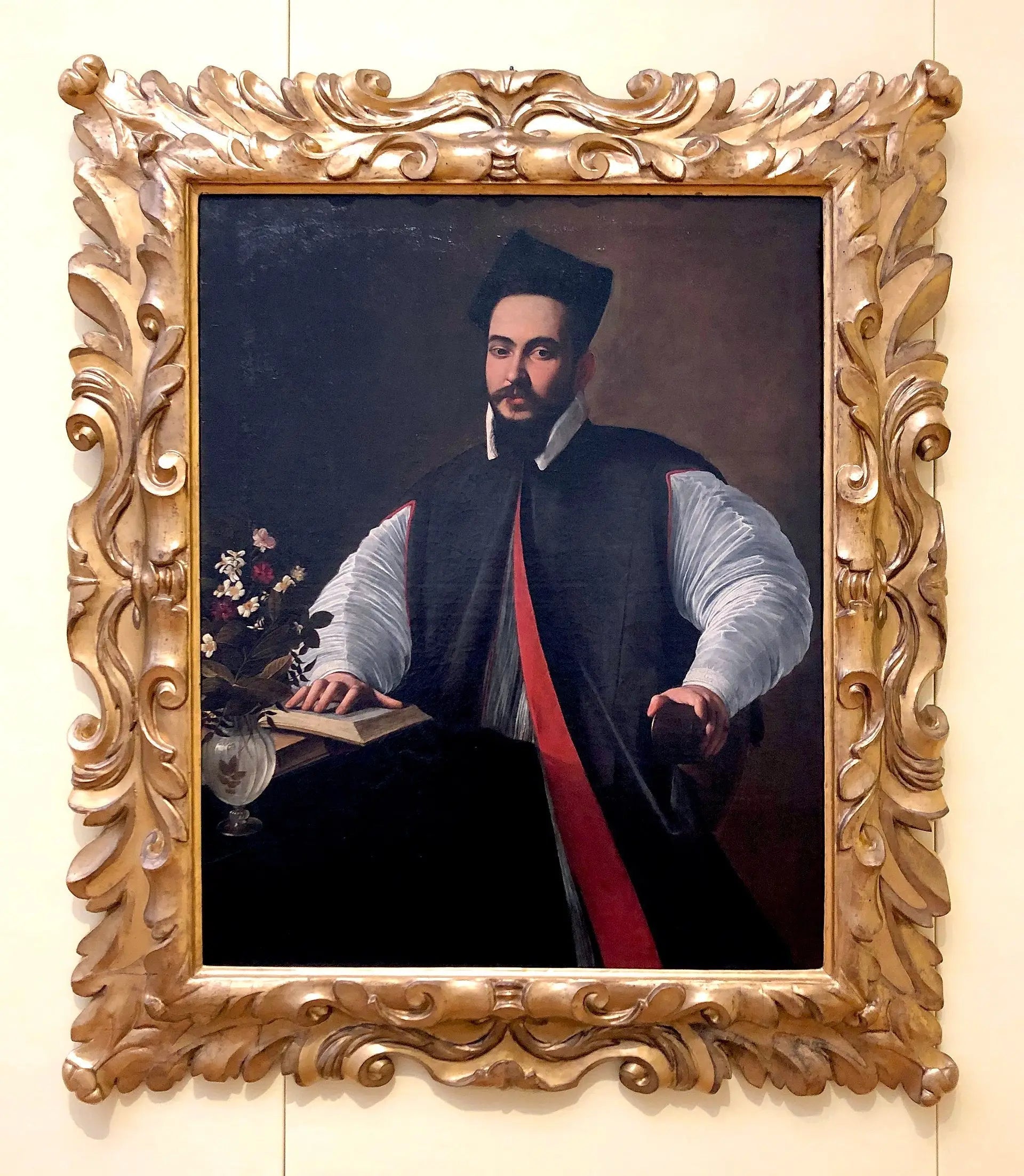 Portrait de Maffeo Barberini (Pape Urbain VIII) - Le Caravage image 2 reproduction artisanale de tableau