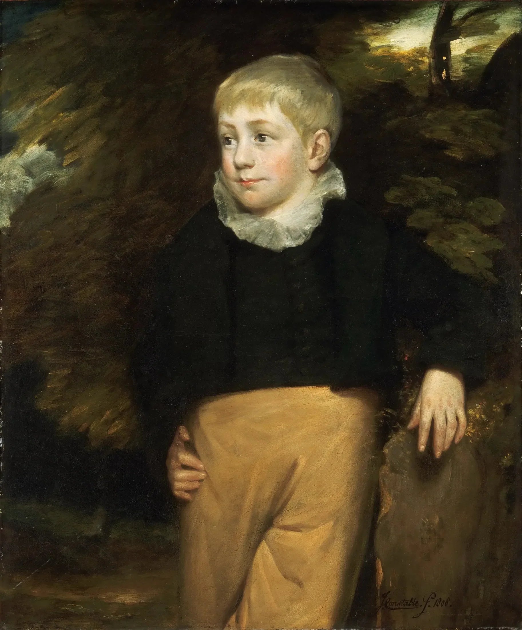 Portrait de Maître Crosby - John Constable image 1 reproduction de peinture à l’huile