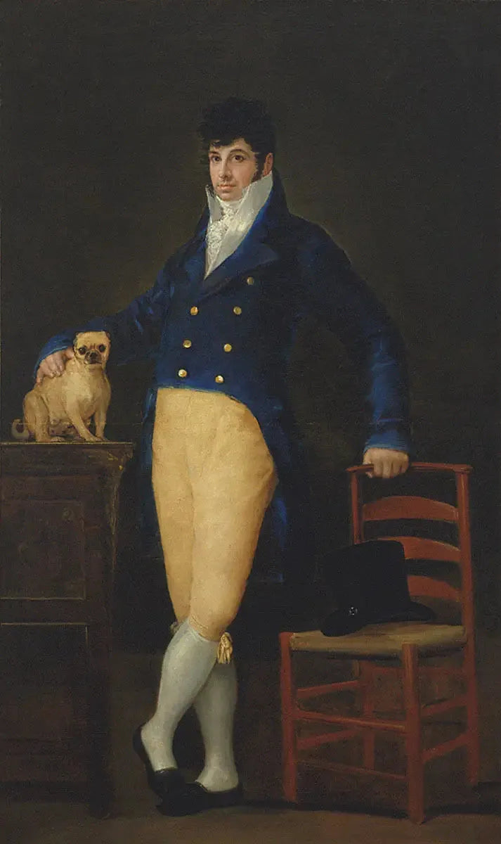 Portrait de Manuel García de la Prada - Francisco de Goya