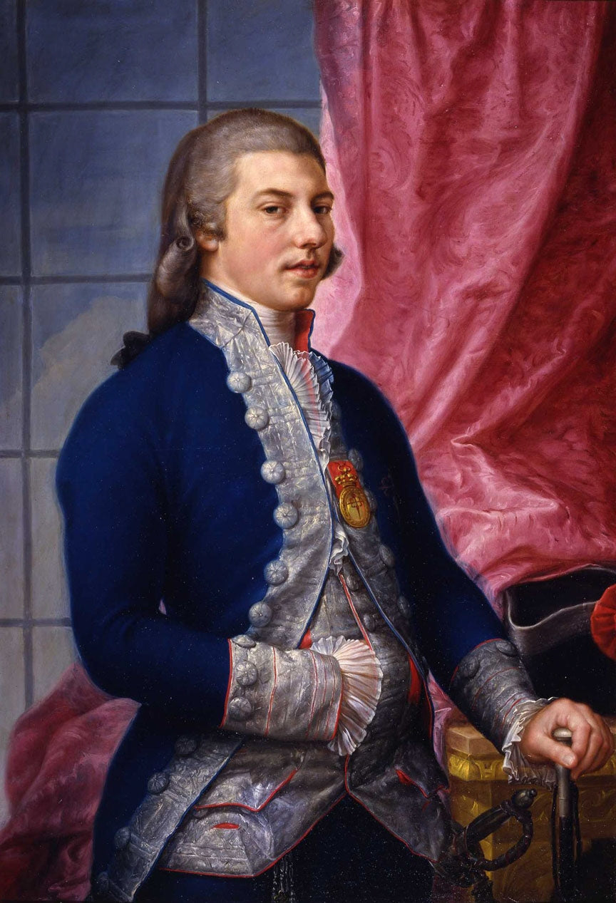 Portrait de Manuel de Godoy (1767-1851) - Francisco Bayeu image 1 reproduction artisanale de tableau