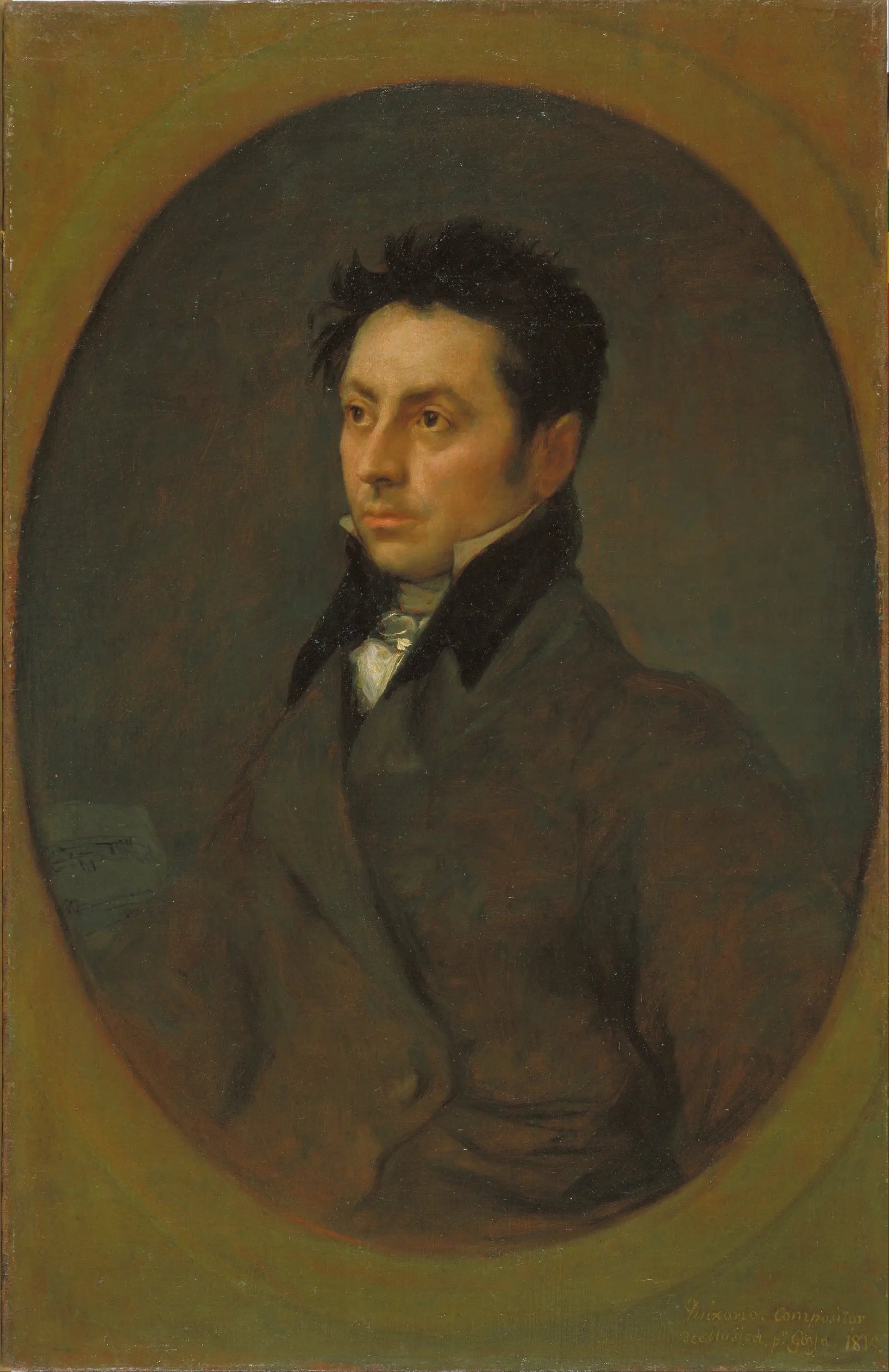 Portrait de Manuel Quijano - Francisco de Goya image 1 copie peinte à la main à l’huile