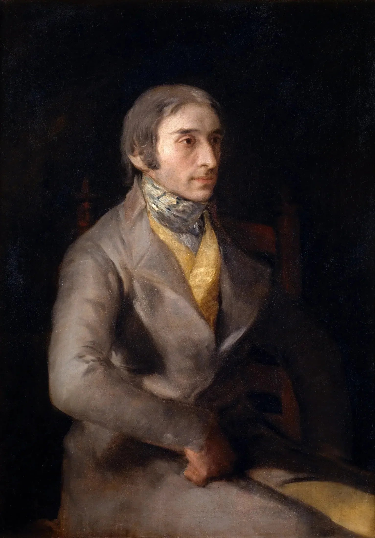 Portrait de Manuel Silvela - Francisco de Goya image 1 reproduction de peinture à l’huile