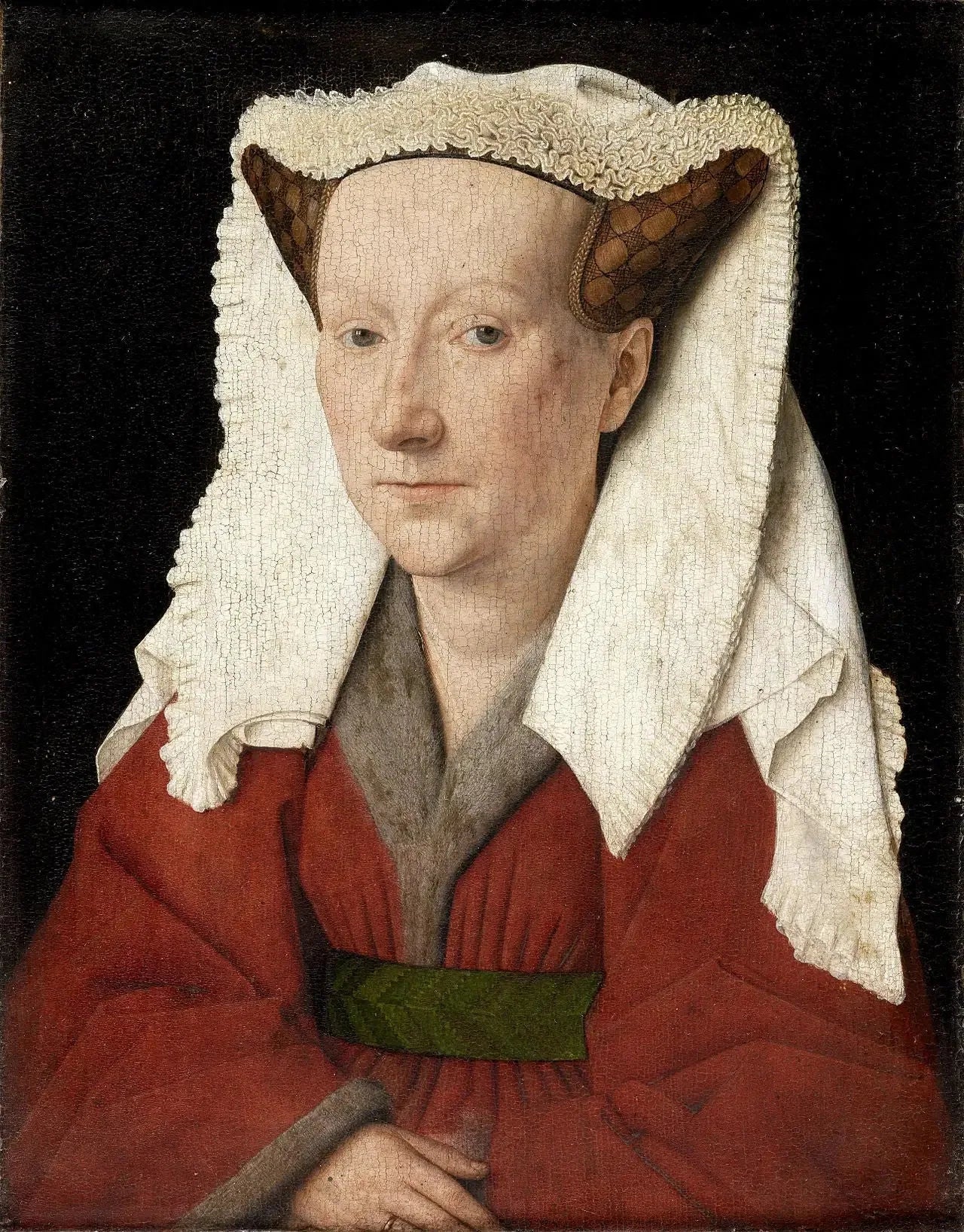 Portrait de Margareta van Eyck - Jan van Eyck image 1 reproduction de peinture à l’huile