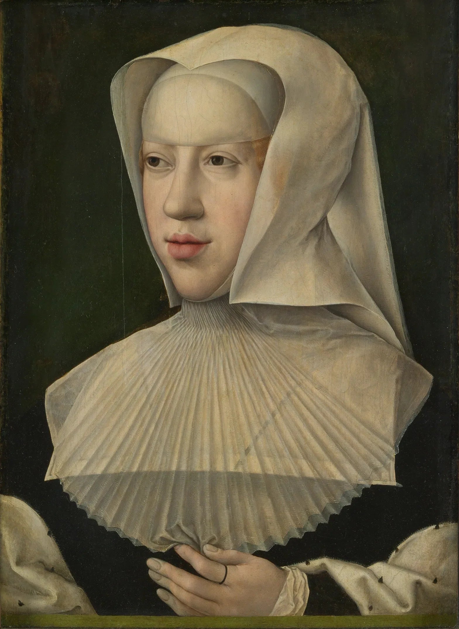 Portrait de Marguerite d'Autriche (1480-1530) - Bernard van Orley image 1 reproduction de peinture à l’huile