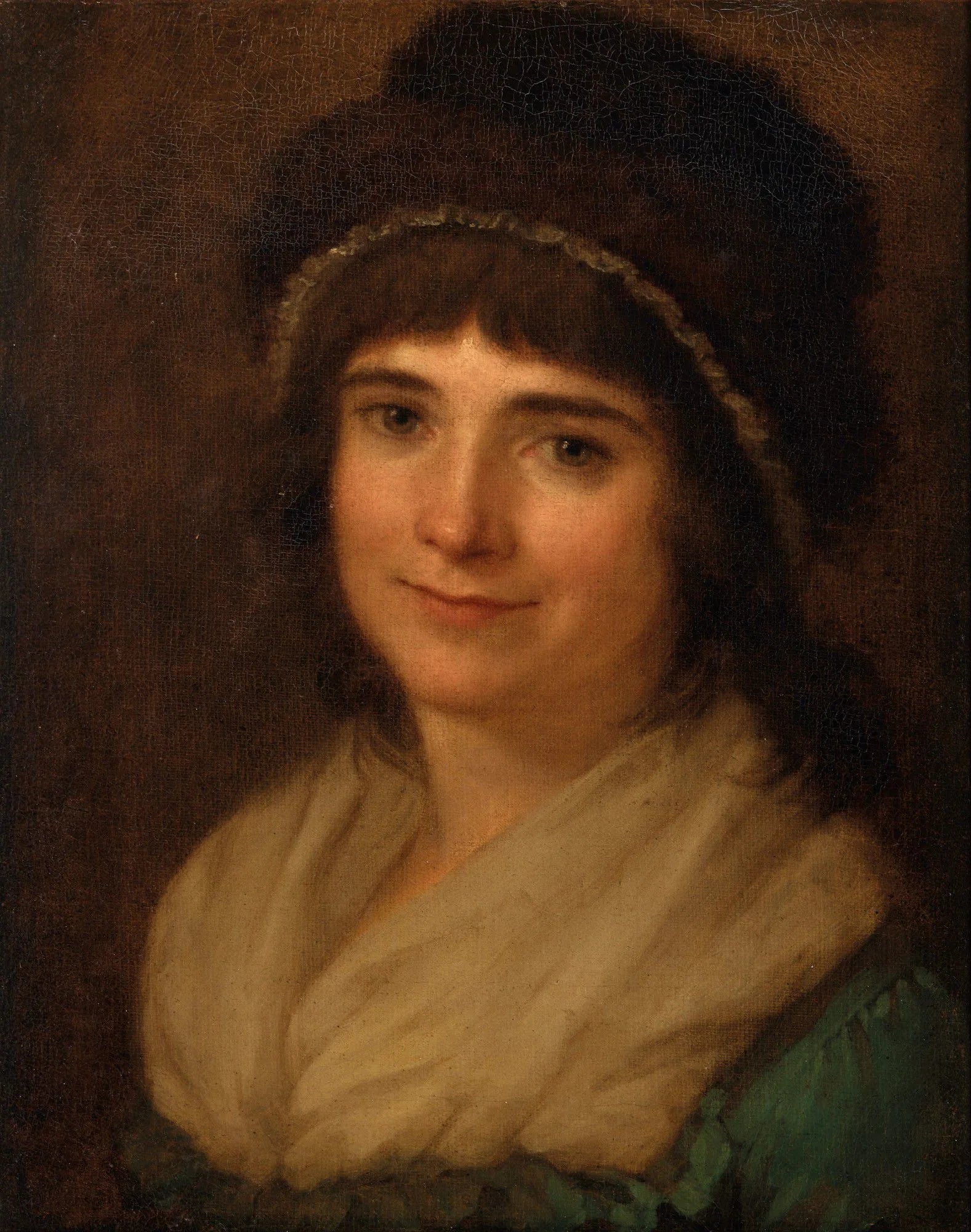 Portrait de Marguerite Duffour, épouse du sculpteur Nicolas Bornier - Pierre-Paul Prud'hon image 1 copie peinte à la main à l’huile