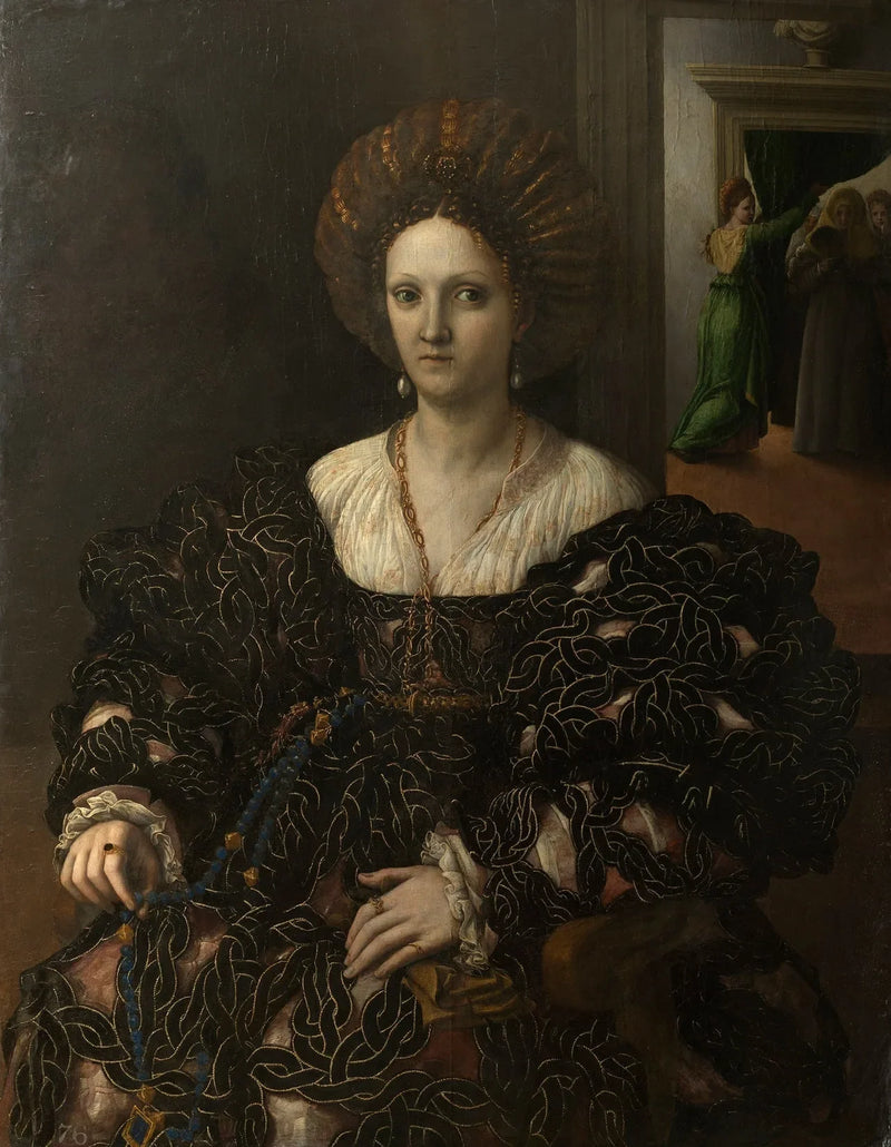Portrait de Marguerite Paléologue - Giulio Romano