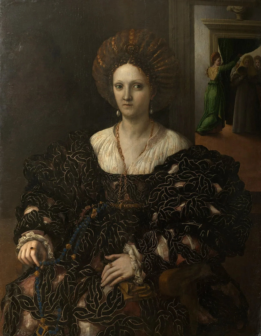 Portrait de Marguerite Paléologue - Giulio Romano