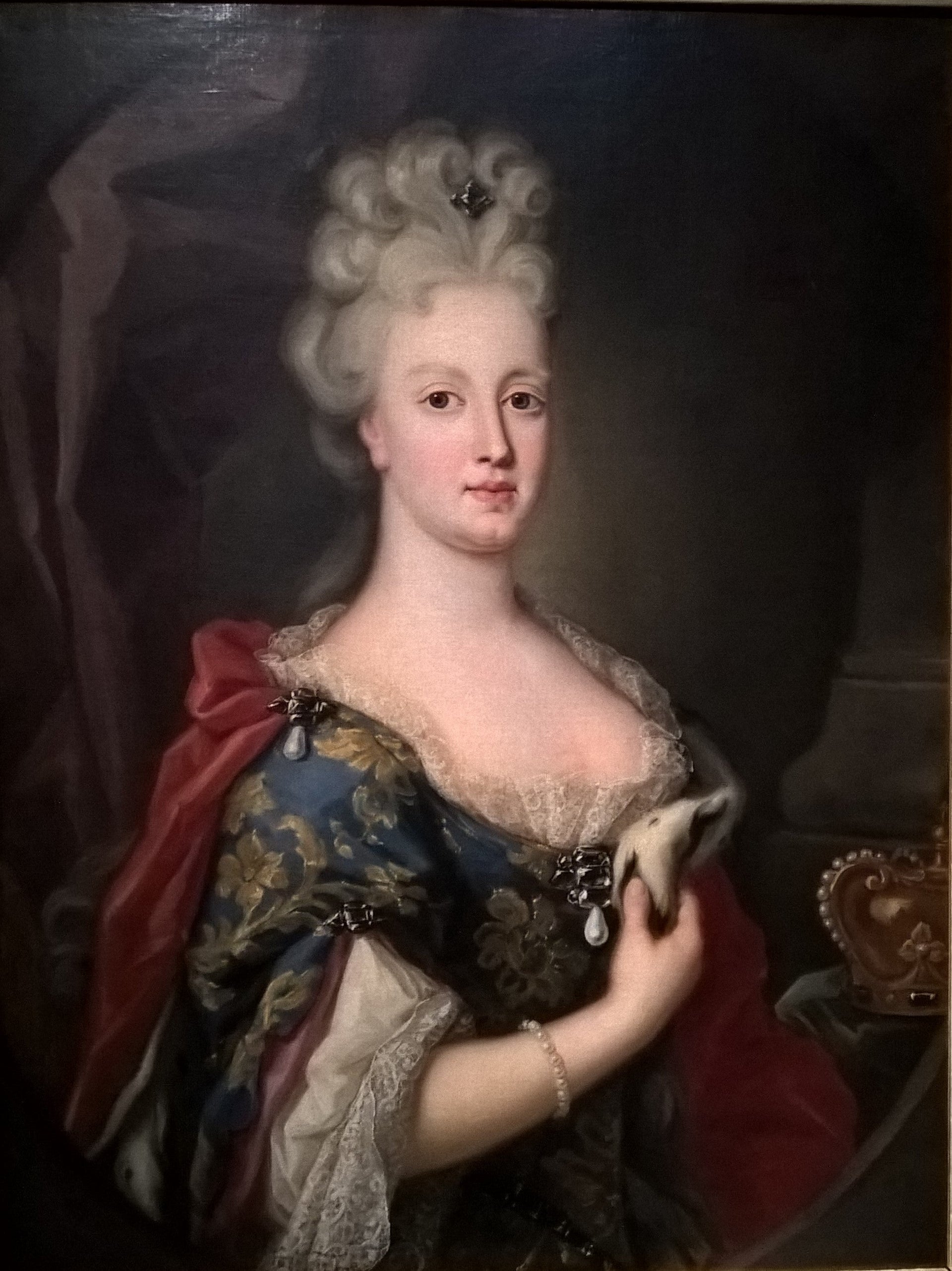Portrait de Maria Anna d'Autriche - Pompeo Batoni image 1 reproduction de peinture à l’huile