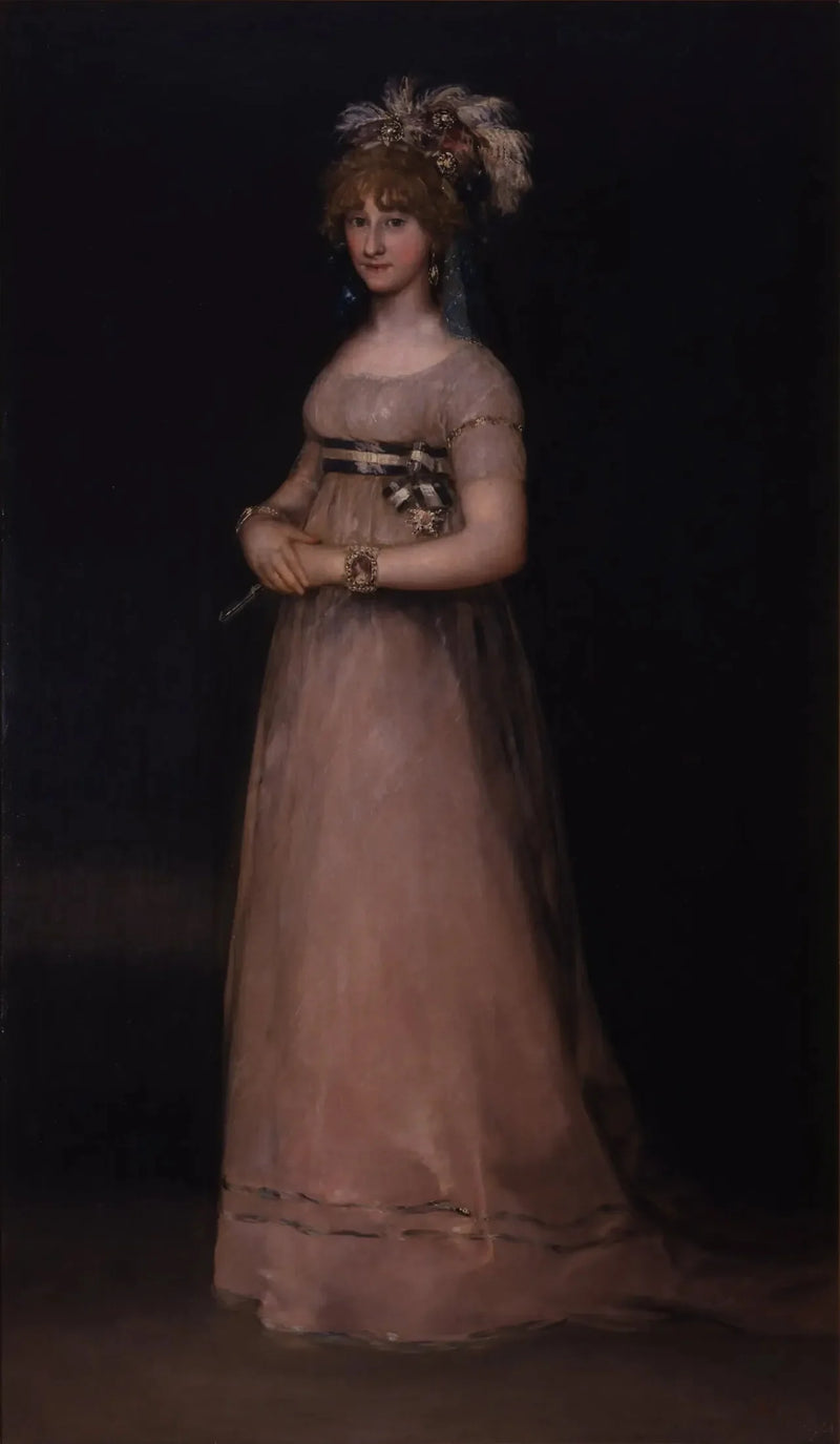 Portrait de María Luisa de Borbón y Vallabriga - Francisco de Goya