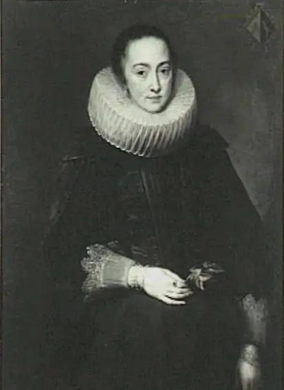 Portrait de Maria Nutius (-), épouse de Jacob de Witte (1591-1631), ca. 1618-1619 - Antoine van Dyck image 1 tableau peint à l’huile sur toile