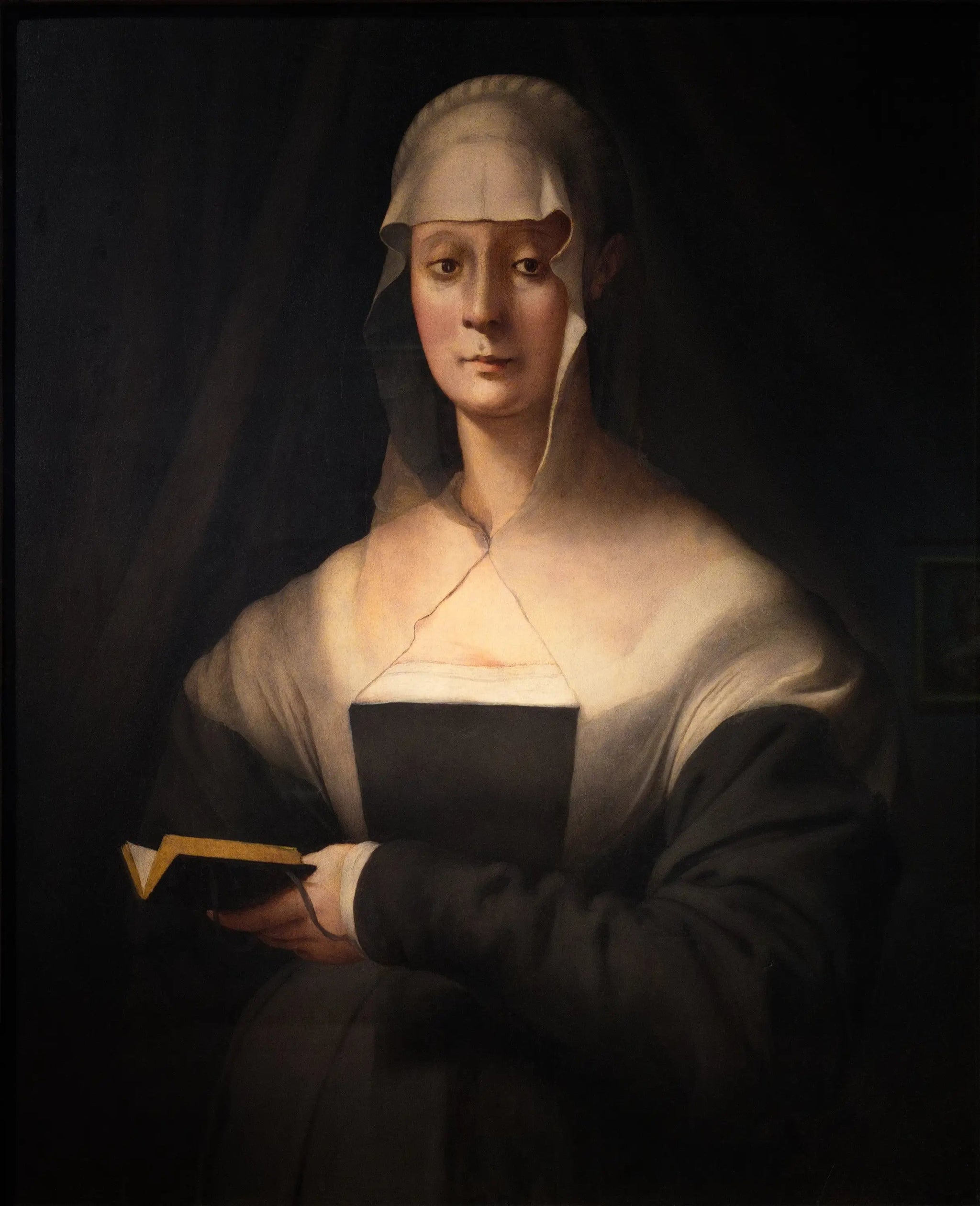 Portrait de Maria Salviati - Pontormo image 1 copie peinte à la main à l’huile