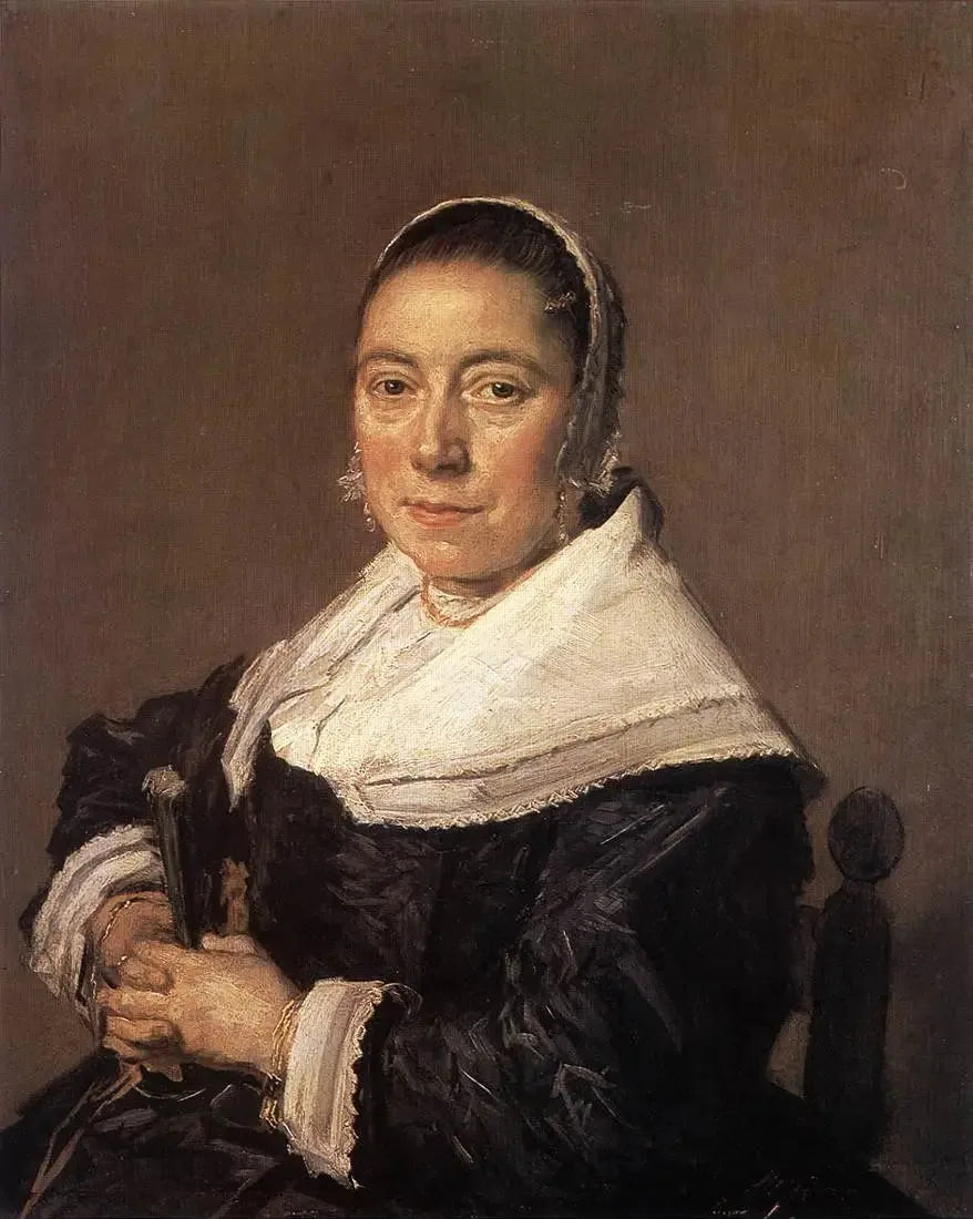 Portrait de Maria Vernatti - Frans Hals image 1 copie de tableau peinte à la main