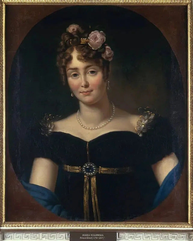 Portrait de Maria Walewska (1786-1817) - François Gérard image 2 reproduction de peinture à l’huile