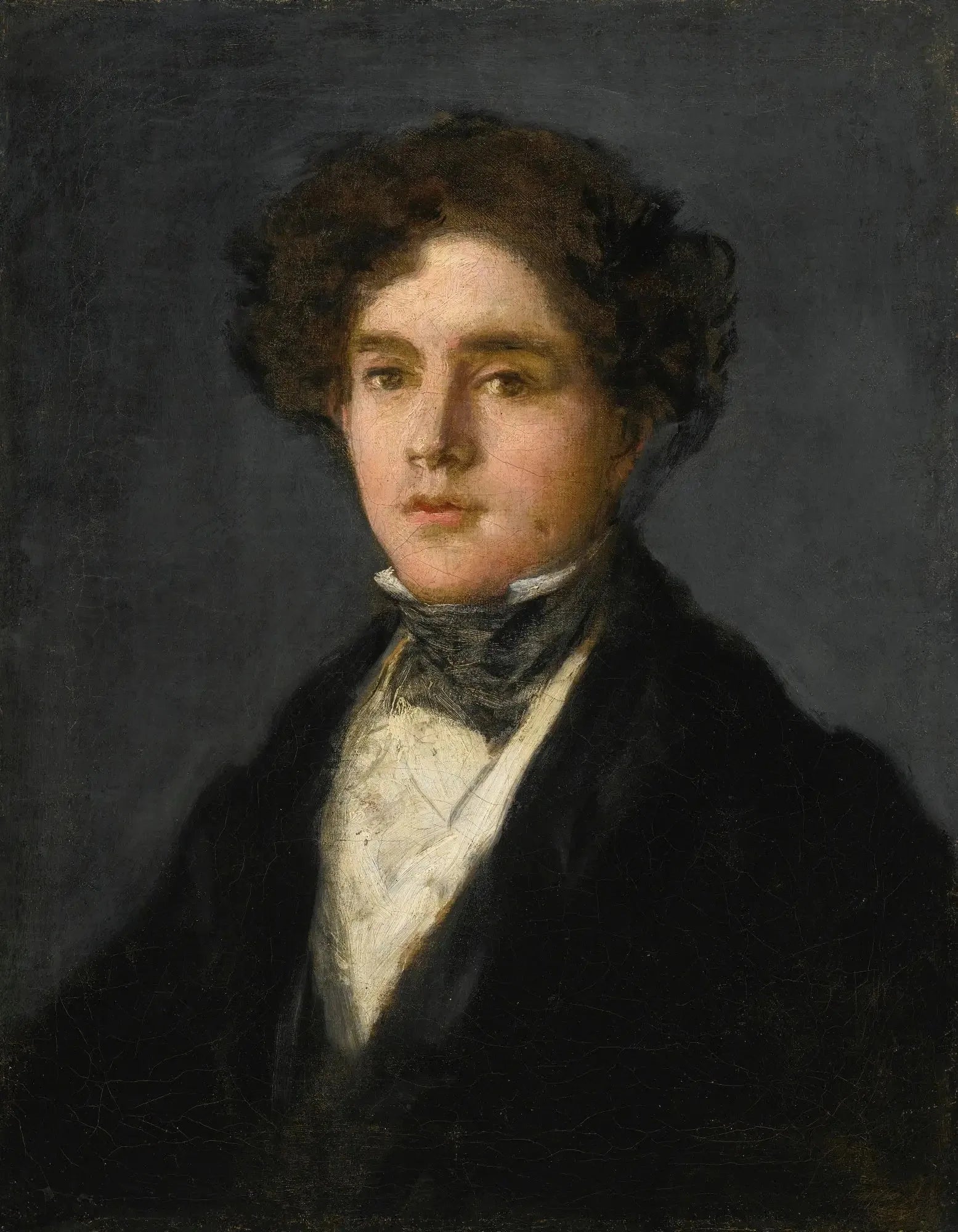 Portrait de Mariano Goya, petits-fils de l'artiste - Francisco de Goya image 1 reproduction réalisée par Alpha Reproduction