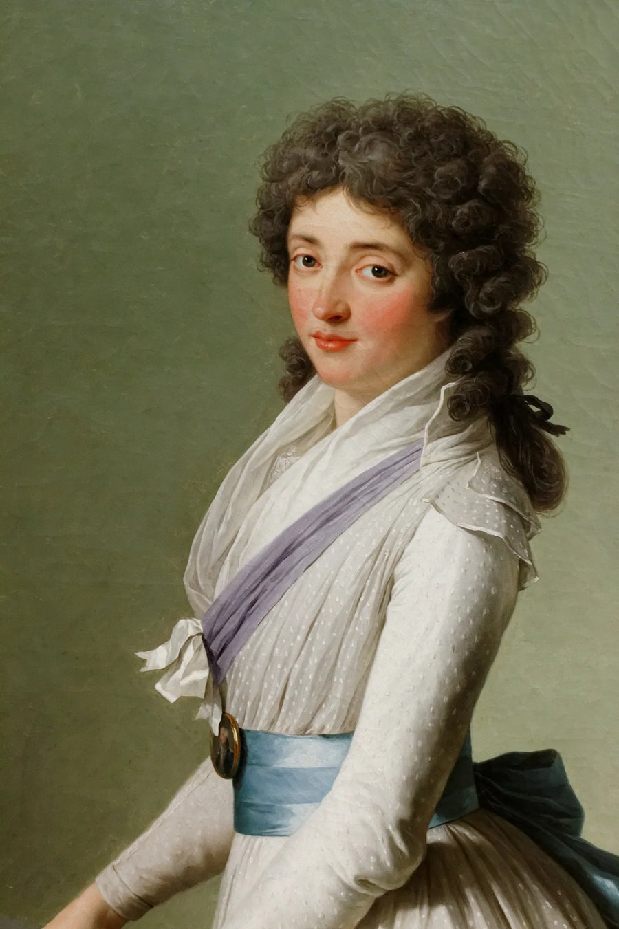 Portrait de Marie de Broutin, baronne de Chalvet Souville - François-André Vincent