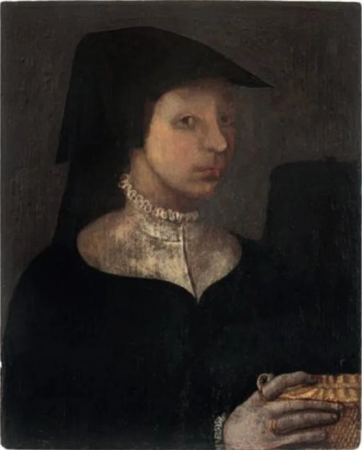 Portrait de Marie Cousin - Jean Cousin l'Ancien image 1 copie de tableau peinte à la main