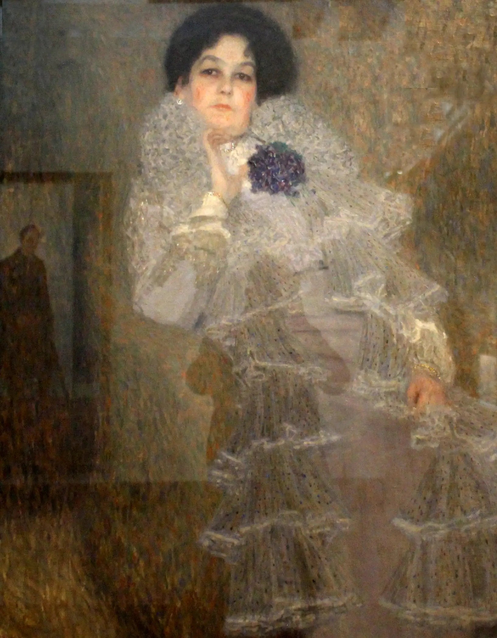 Portrait de Marie Henneberg - Gustav Klimt image 1 tableau peint à l’huile sur toile