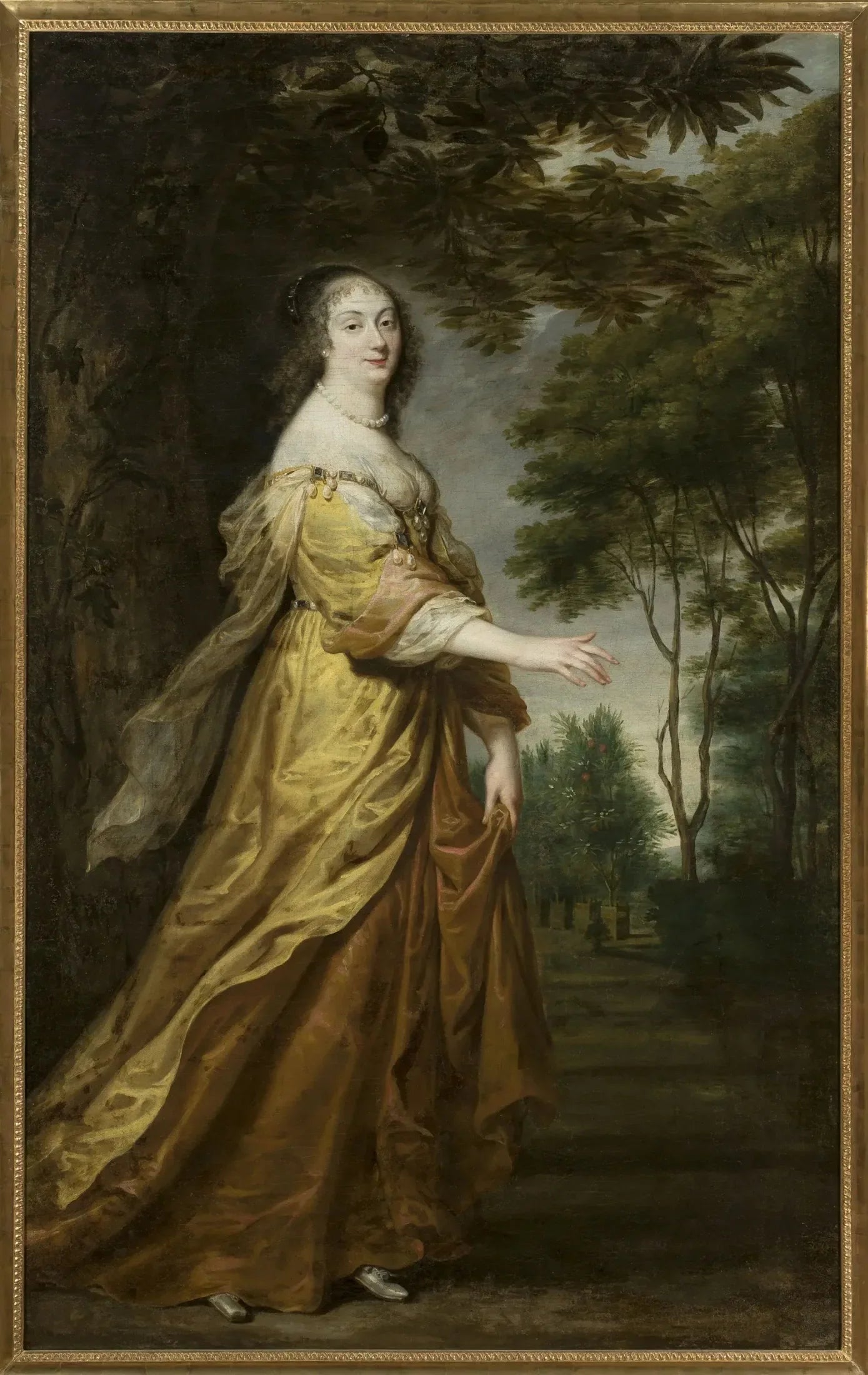 Portrait de Marie Louise Gonzague de Nevers. - Juste d'Egmont image 1 reproduction réalisée par Alpha Reproduction