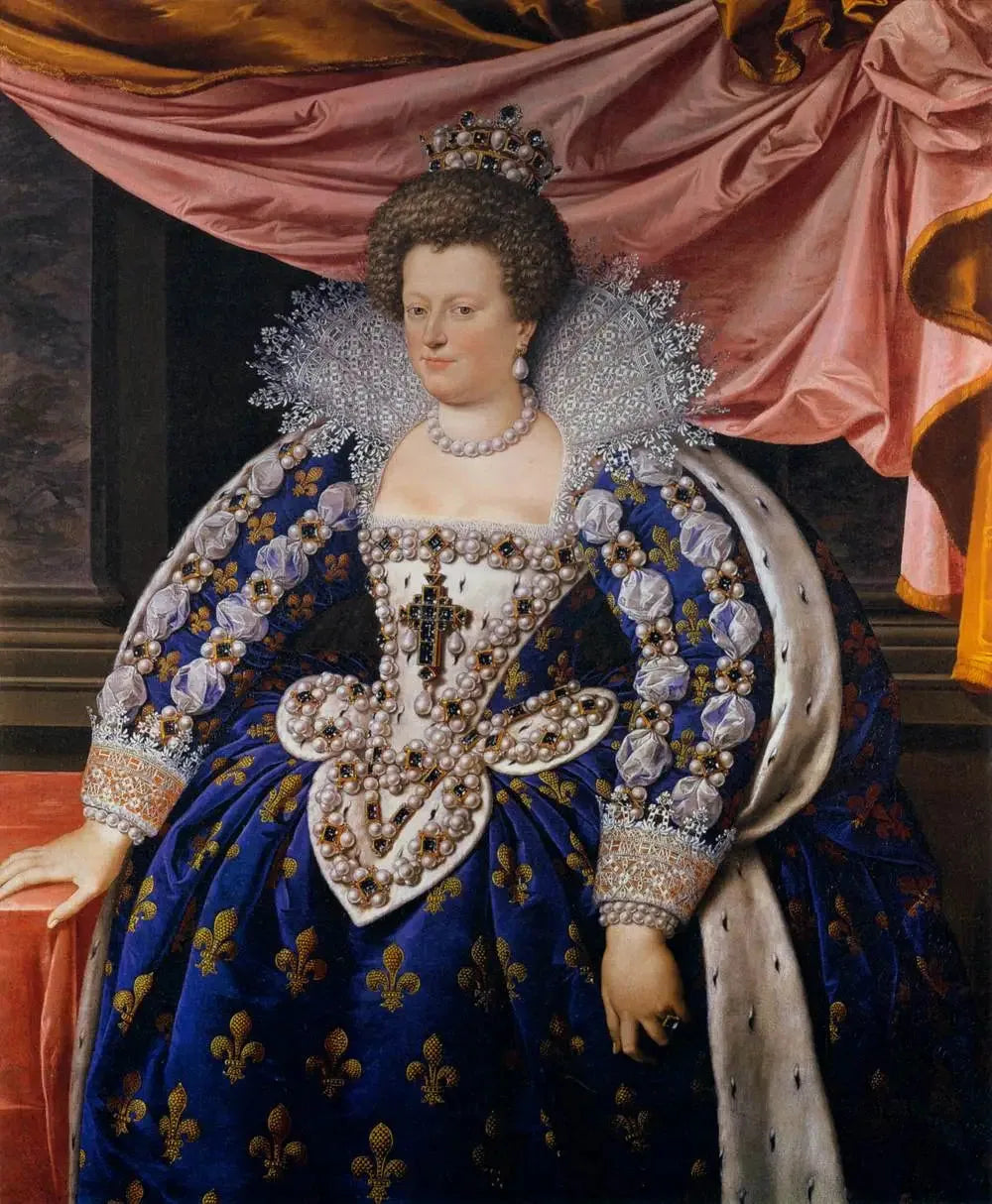Portrait de Marie de Médicis - Frans Pourbus the Younger image 1 reproduction d’œuvre d’art à l’huile
