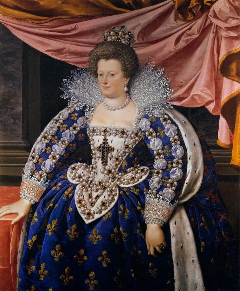 Portrait de Marie de Médicis - Frans Pourbus the Younger