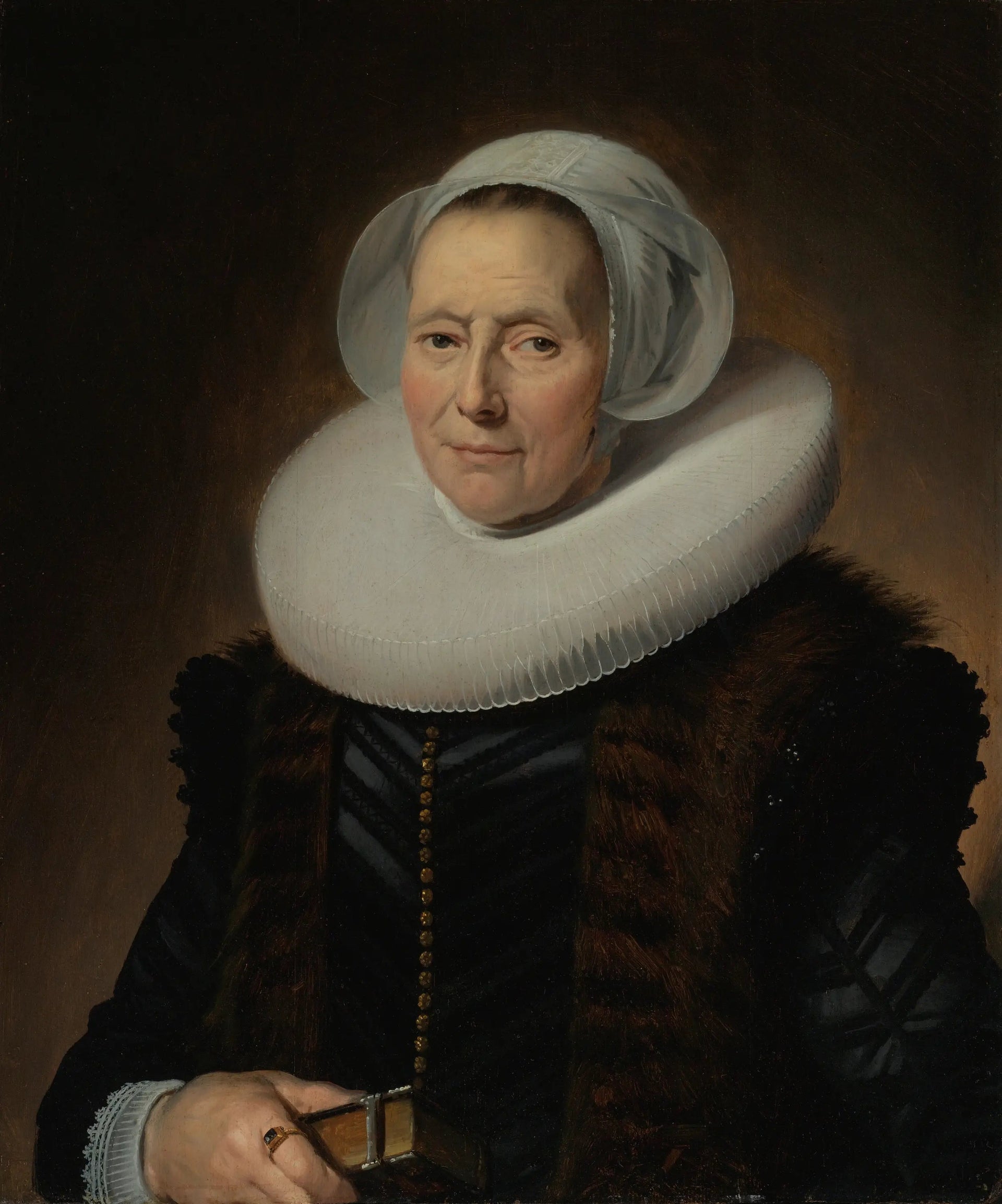 Portrait de Maritje Claesdr Vooght - Frans Hals image 1 tableau peint à l’huile sur toile