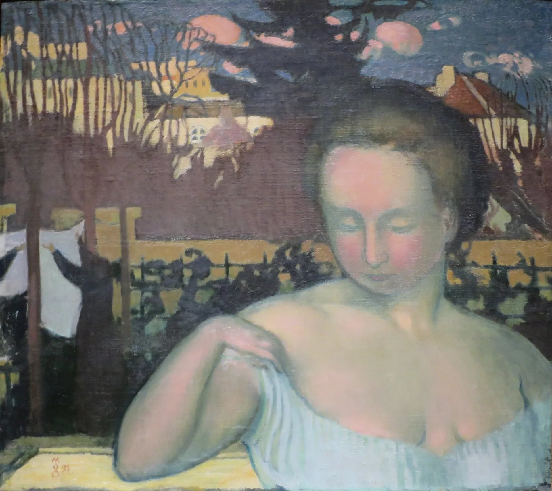 Portrait de Marthe Denis, femme de l'artiste - Maurice Denis image 1 tableau peint à l’huile sur toile