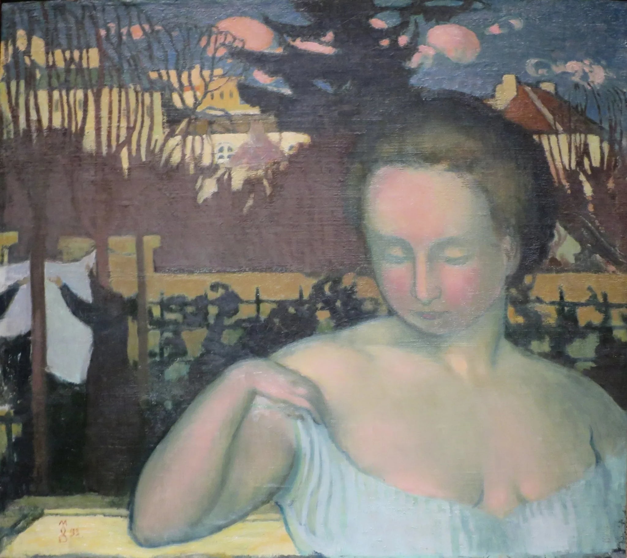 Portrait de Marthe Denis, femme de l'artiste - Maurice Denis image 1 tableau peint à l’huile sur toile