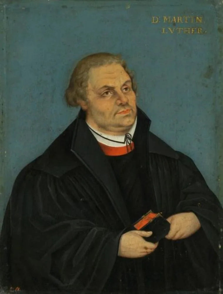 Portrait de Martin Luther (1565 - 1566) - Lucas Cranach the Elder image 1 reproduction artisanale de tableau