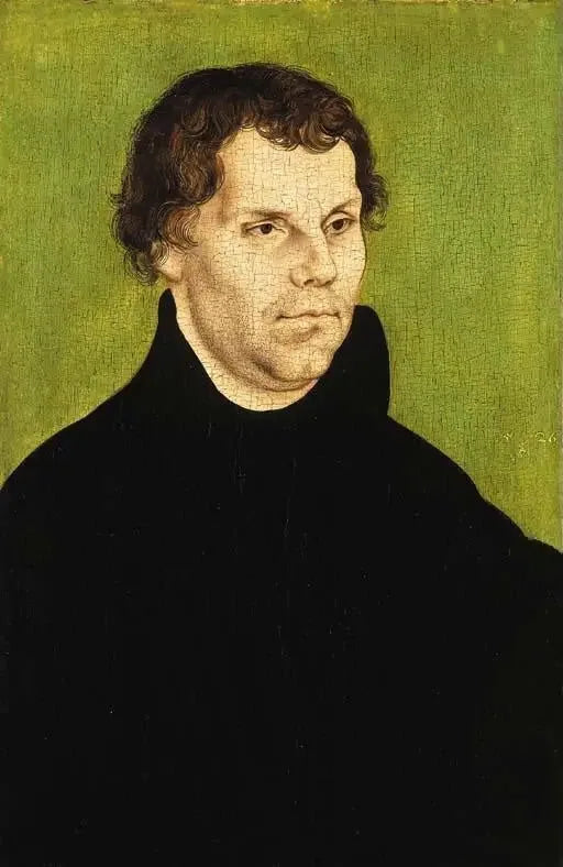 Portrait de Martin Luther - Lucas Cranach the Elder image 1 copie de tableau peinte à la main