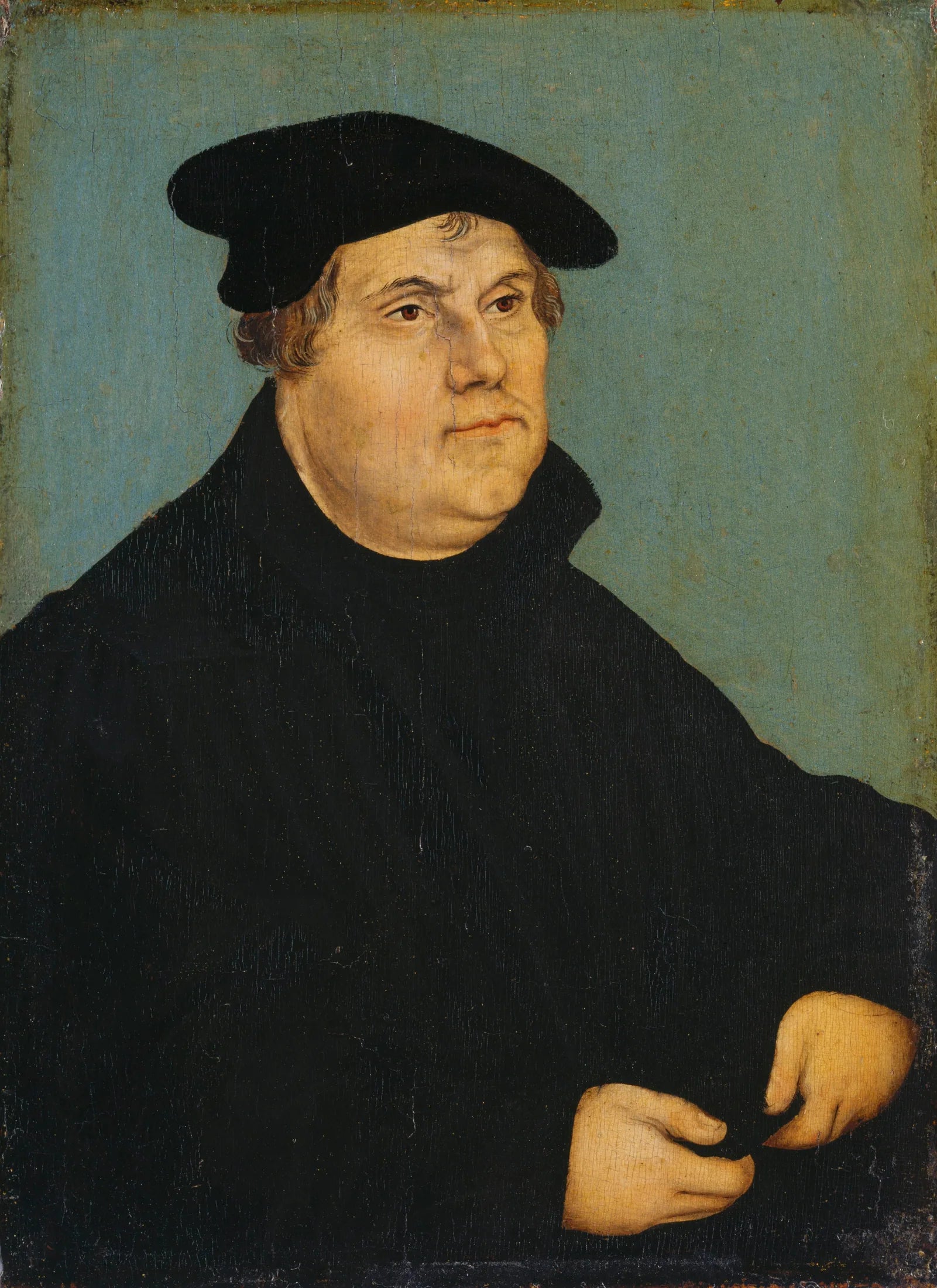 Portrait de Martin Luther - Lucas Cranach the Elder image 1 reproduction de peinture à l’huile