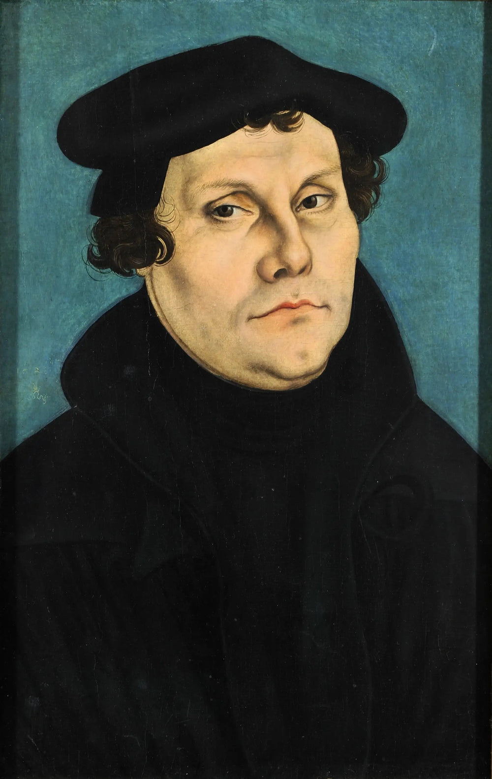 Portrait de Martin Luther - Lucas Cranach the Elder image 1 tableau peint à l’huile sur toile