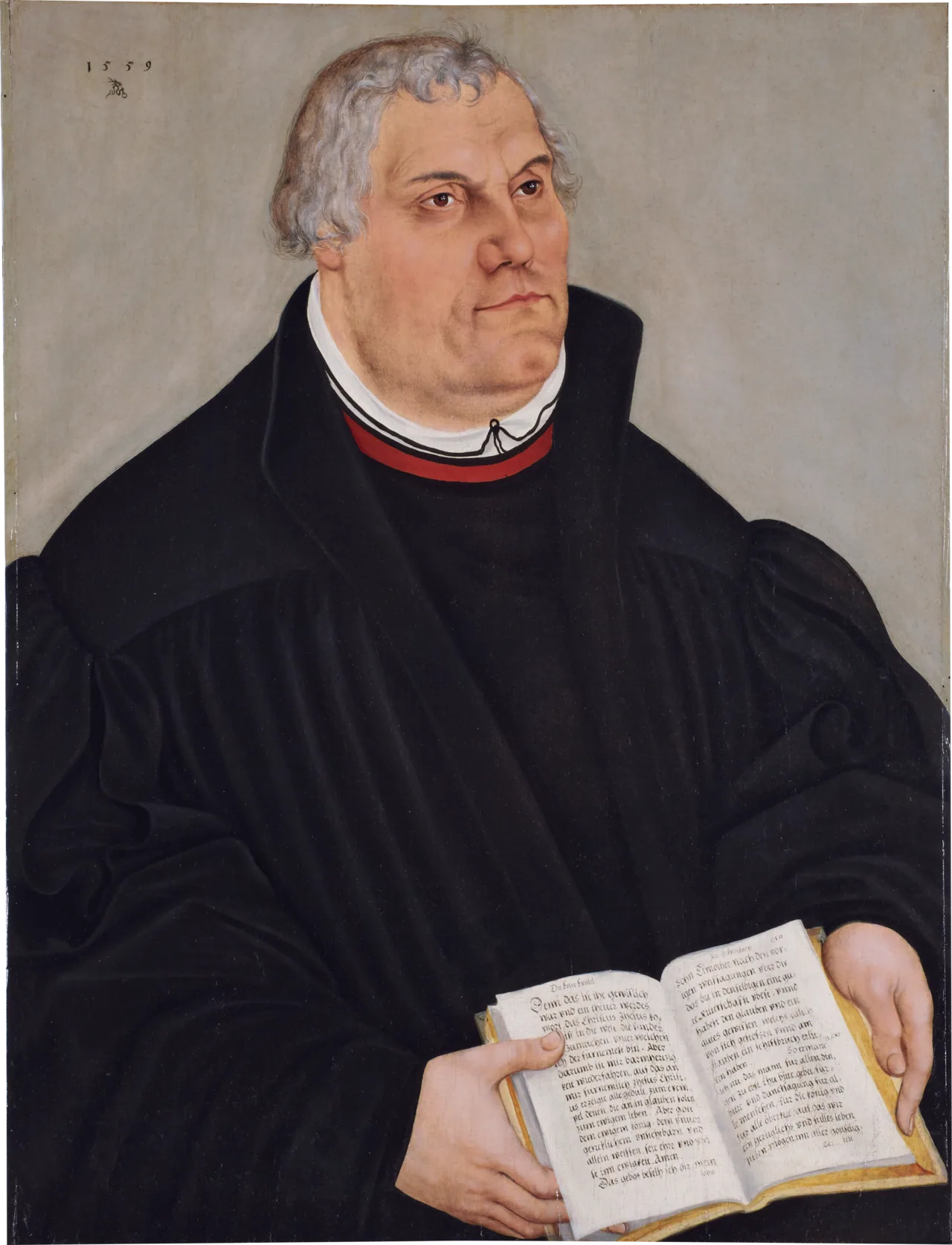 Portrait de Martin Luther - Lucas Cranach the Elder image 1 reproduction réalisée par Alpha Reproduction