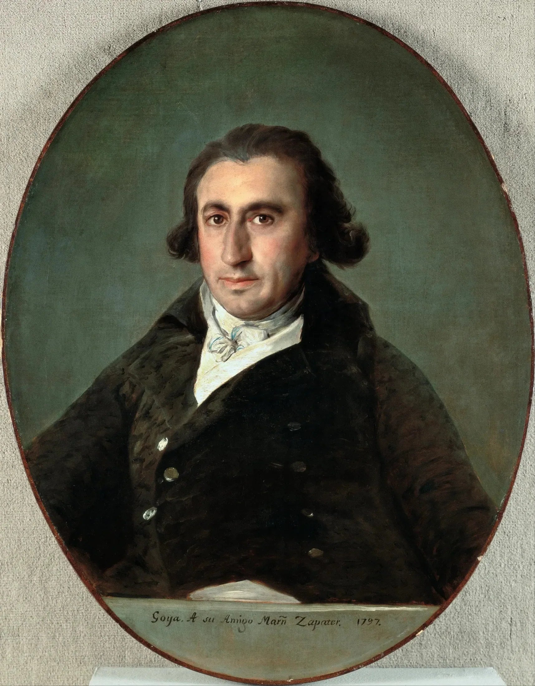 Portrait de Martín Zapater - Francisco de Goya image 1 copie de tableau peinte à la main