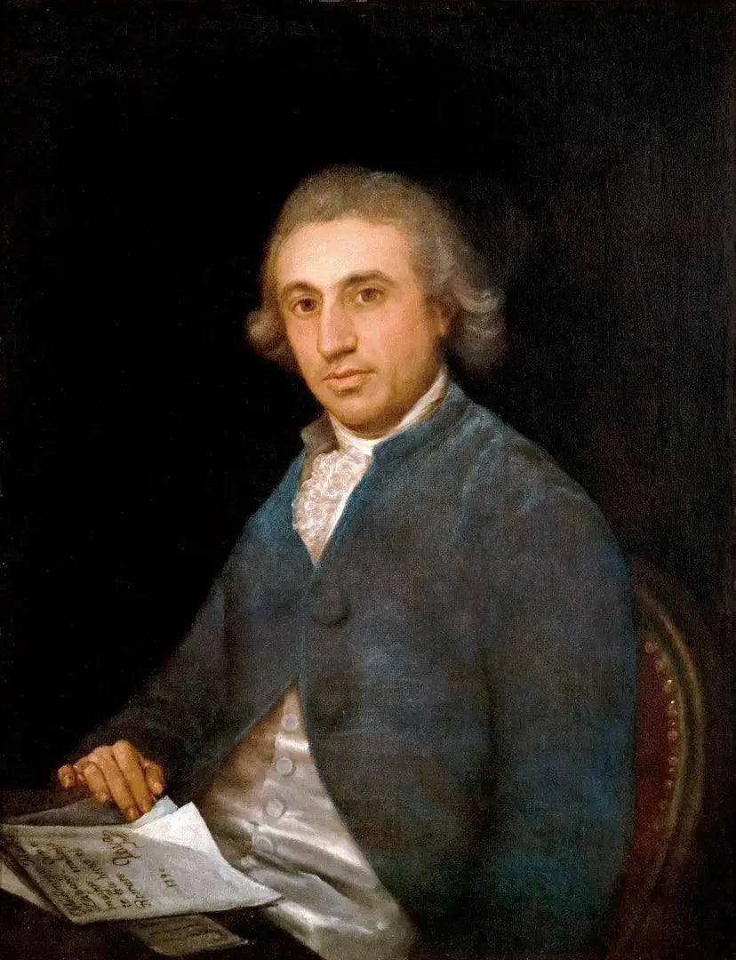 Portrait de Martín Zapater - Francisco de Goya image 1 tableau peint à l’huile sur toile