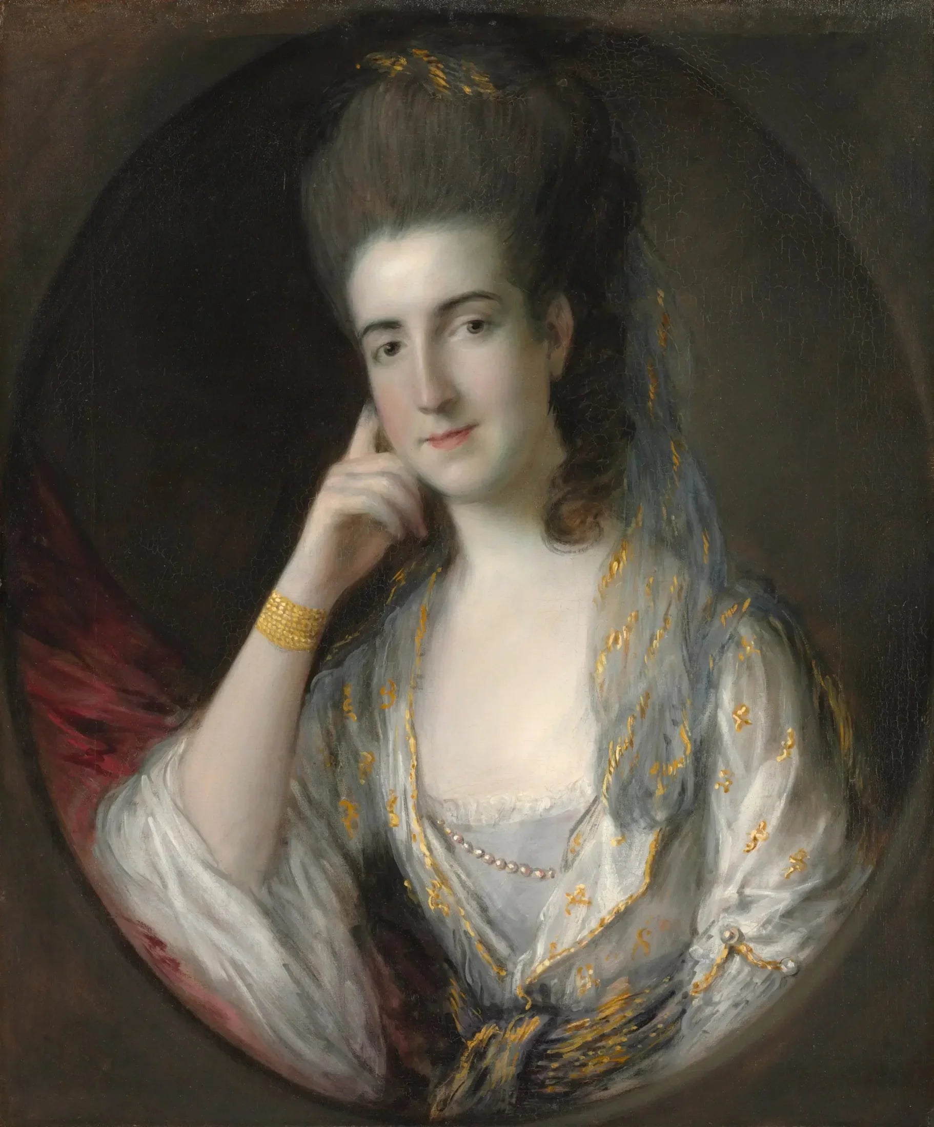 Portrait de Mary Wise - Thomas Gainsborough image 1 reproduction artisanale de tableau