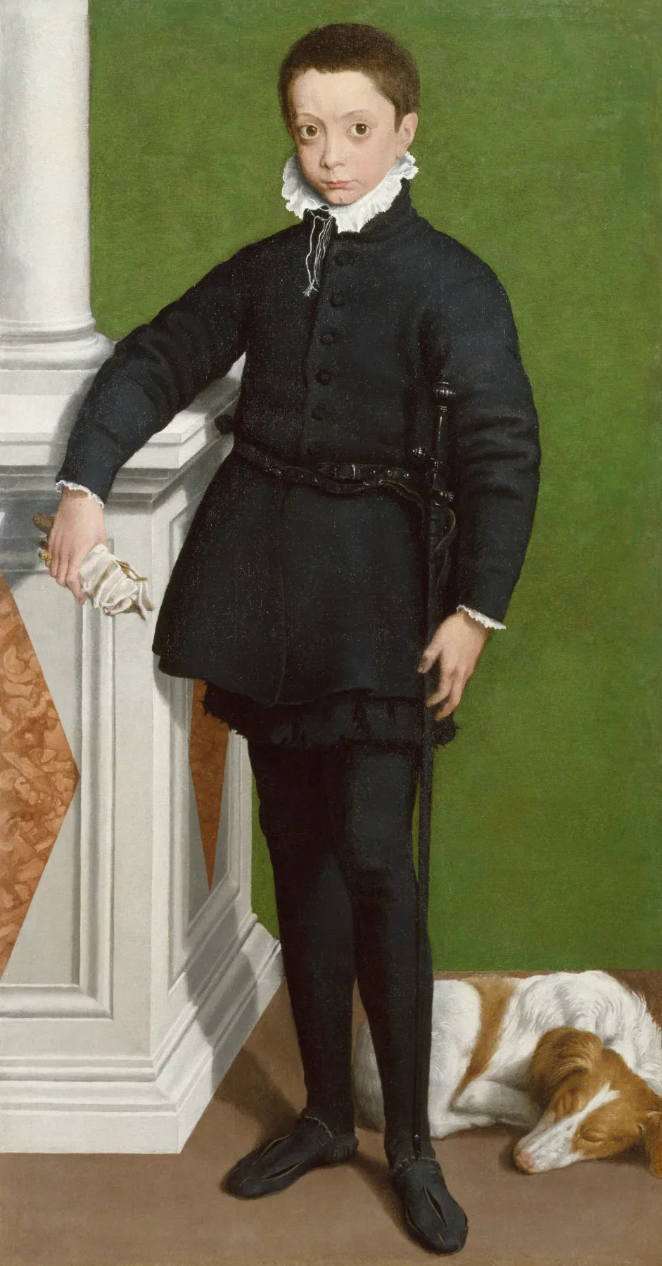 Portrait de Massimiliano Stampa - Sofonisba Anguissola image 1 copie de tableau peinte à la main