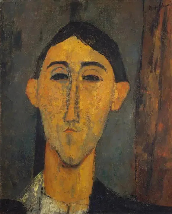 Portrait de Mateo Ruiz de Alegría - Amedeo Modigliani image 1 reproduction artisanale de tableau