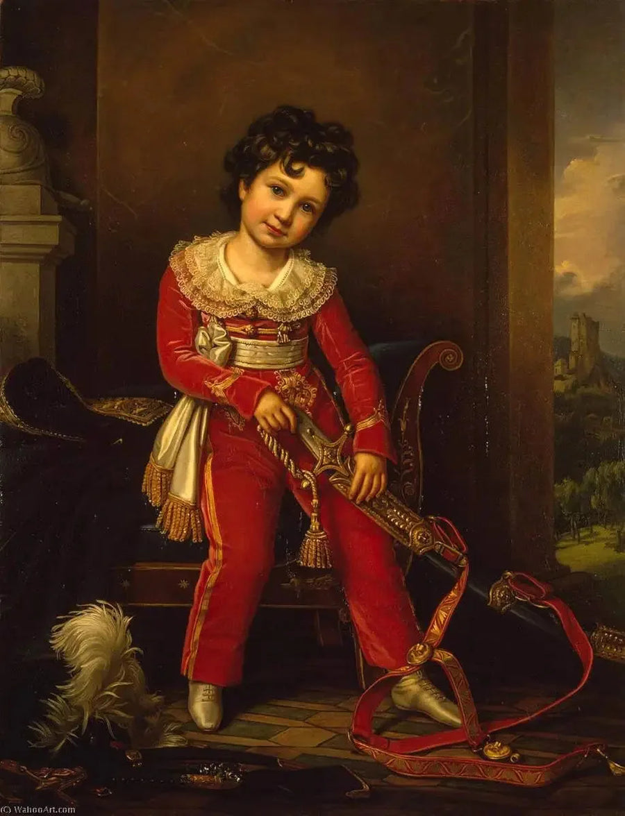 Portrait de Maximilien, duc de Leuchtenberg - Joseph Karl Stieler