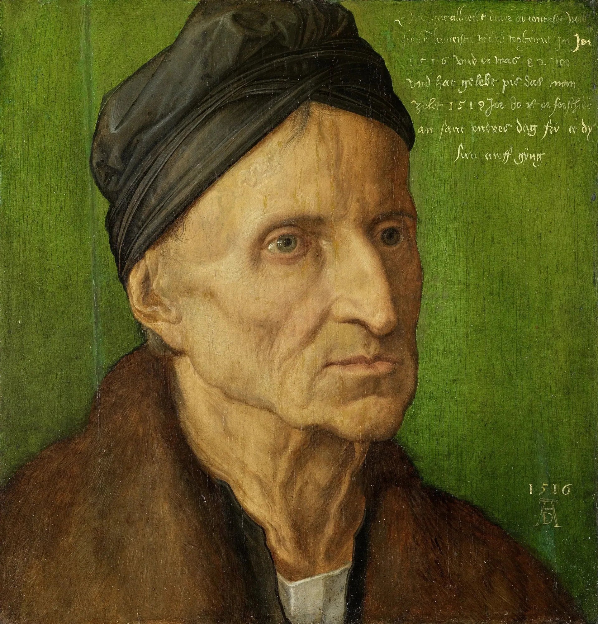 Portrait de Michael Wolgemut - Albrecht Dürer image 1 reproduction réalisée par Alpha Reproduction
