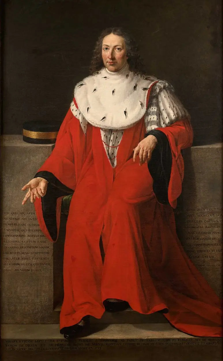 Portrait de Michel Etienne Le Peletier de Saint-Fargeau - Marie-Guillemine Benoist image 1 reproduction de peinture à l’huile