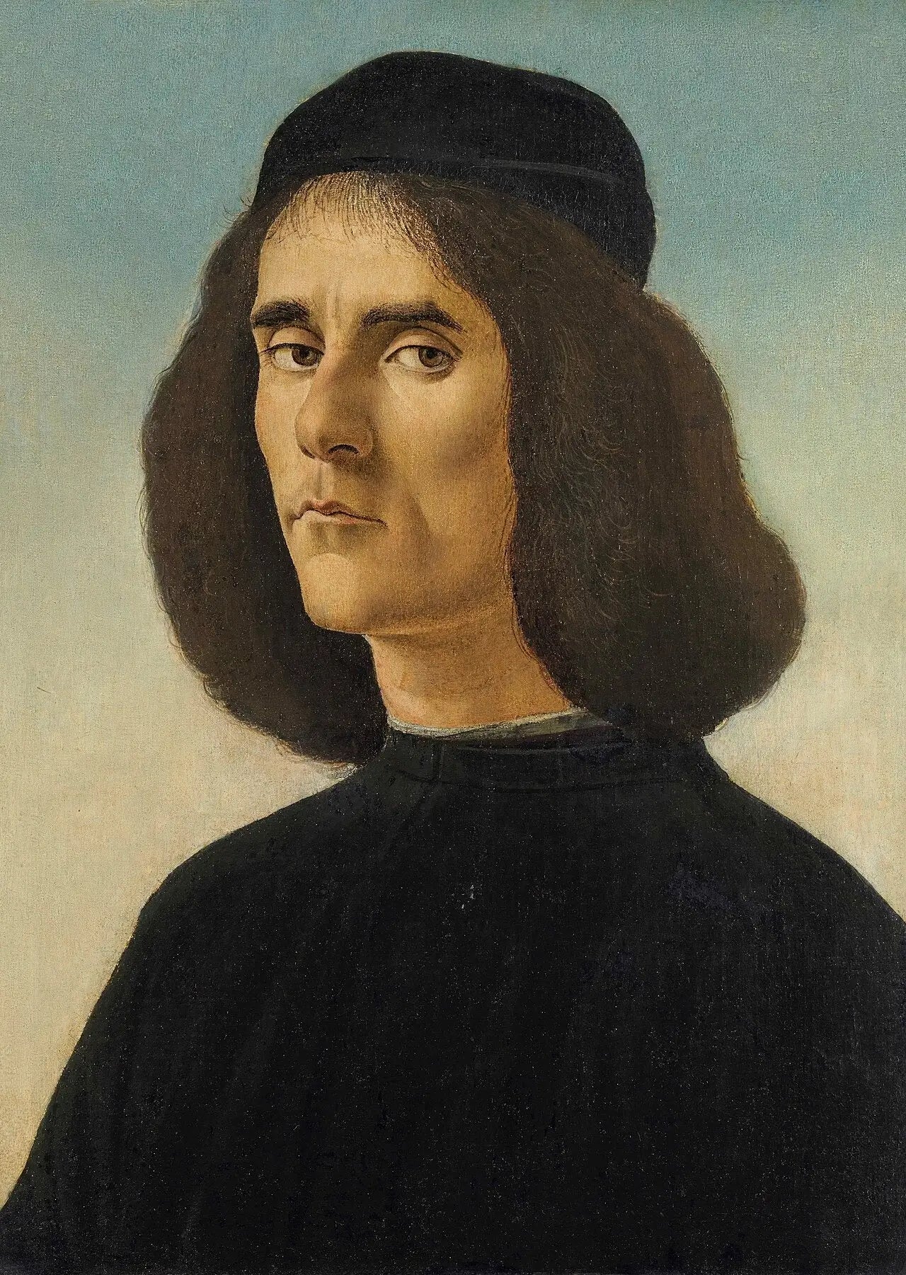 Portrait de Michel Marulle - Sandro Botticelli image 1 reproduction réalisée par Alpha Reproduction