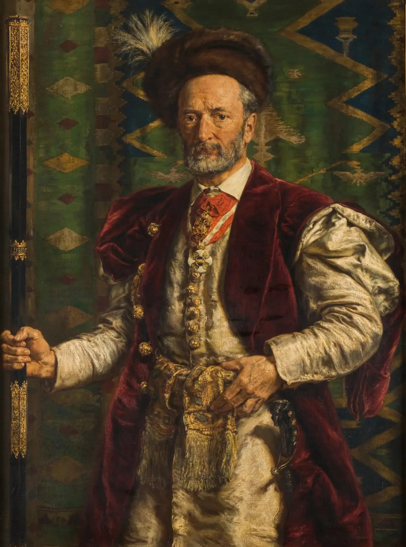 Portrait de Mikołaj Zyblikiewicz - Jan Matejko image 1 reproduction d’œuvre d’art à l’huile