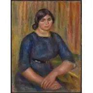 Portrait de Mlle Estable - Pierre-Auguste Renoir image 1 reproduction d’œuvre d’art à l’huile