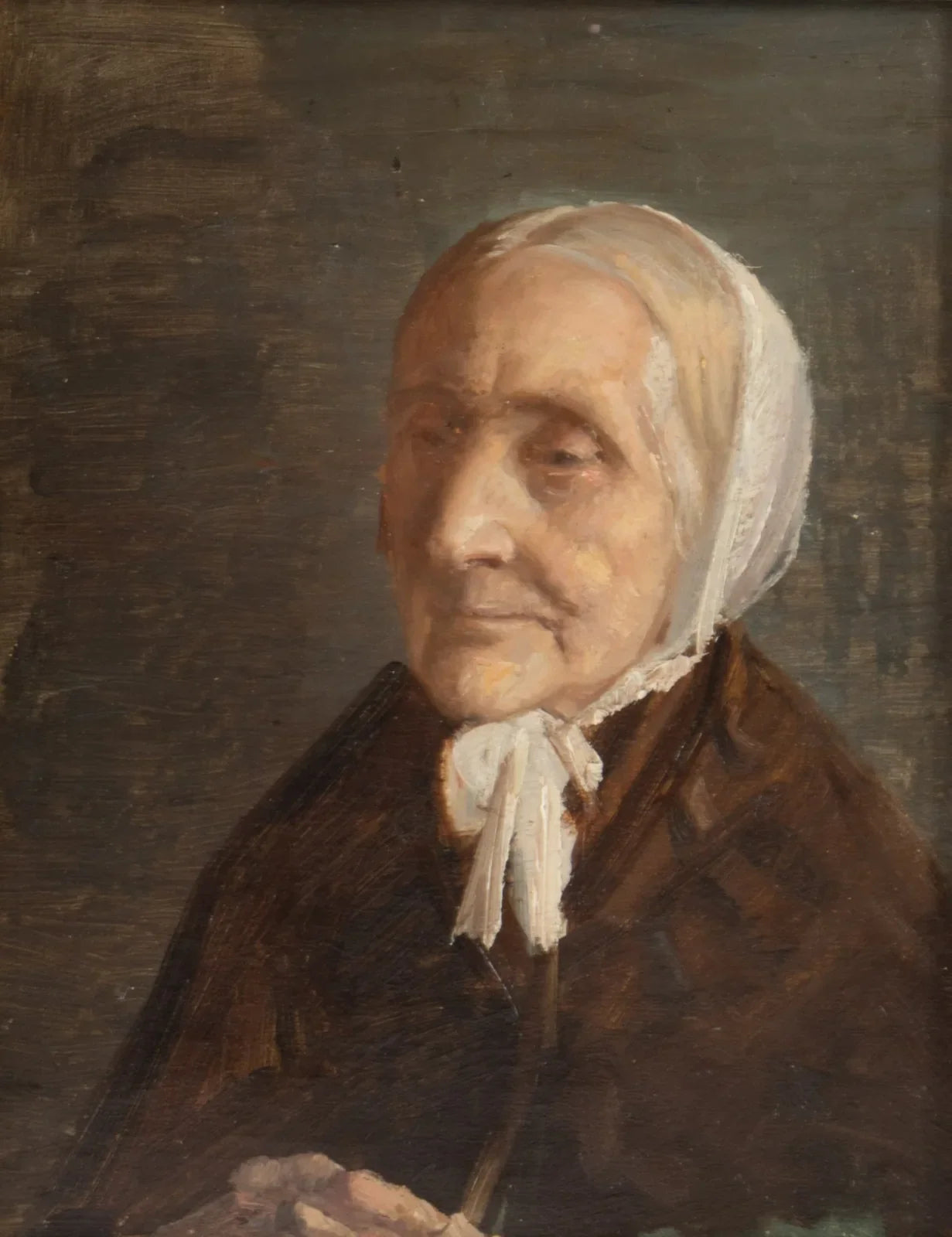 Portrait de Mme. Ane Hedvig Brøndum. - Michael Peter Ancher image 1 reproduction réalisée par Alpha Reproduction